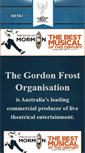 Mobile Screenshot of gordonfrostorganisation.com